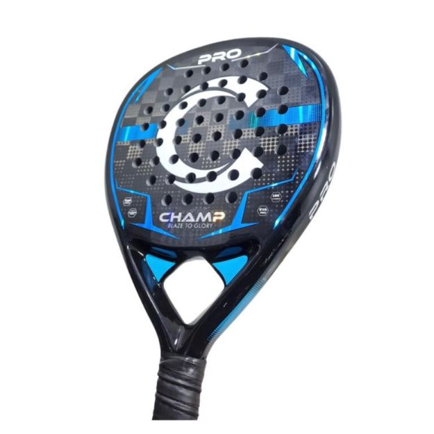 Picture of Champ Pro Padel Racket – 18 k Carbon – Black/Blue