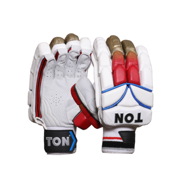 Picture of SS Ton Pro 1.0 Cricket Batting Gloves - Adult - RH