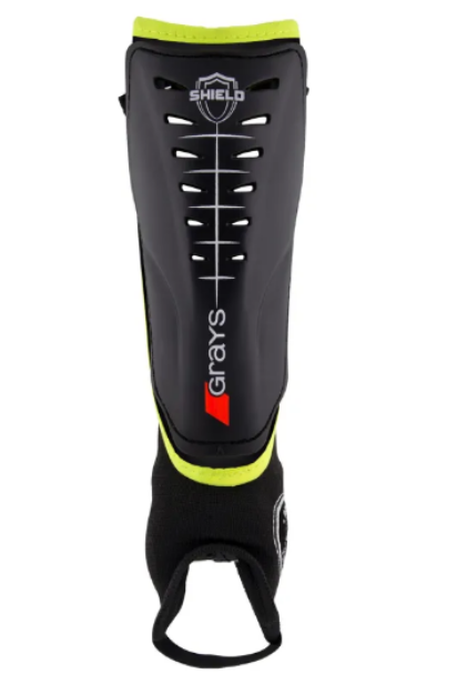 Picture of Grays Hockey Shield Shinguard - Black and Yellow