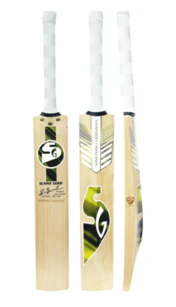 Picture of SG Sunny Gold – Vintage Supreme English Willow Cricket Bat – SH