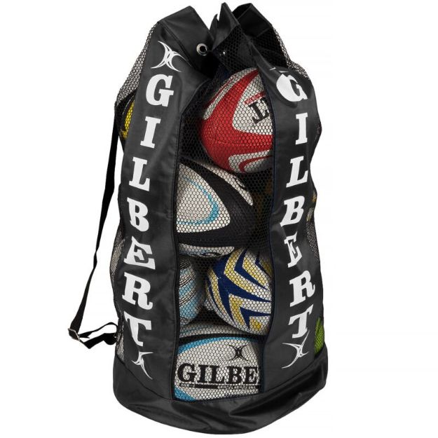 Picture of Gilbert Rugby/Netball Breathable Ball Bag