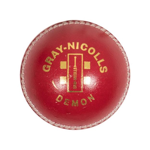 Picture of Gray-Nicolls Demon 2 Pc Cricket Ball - Red - 135g