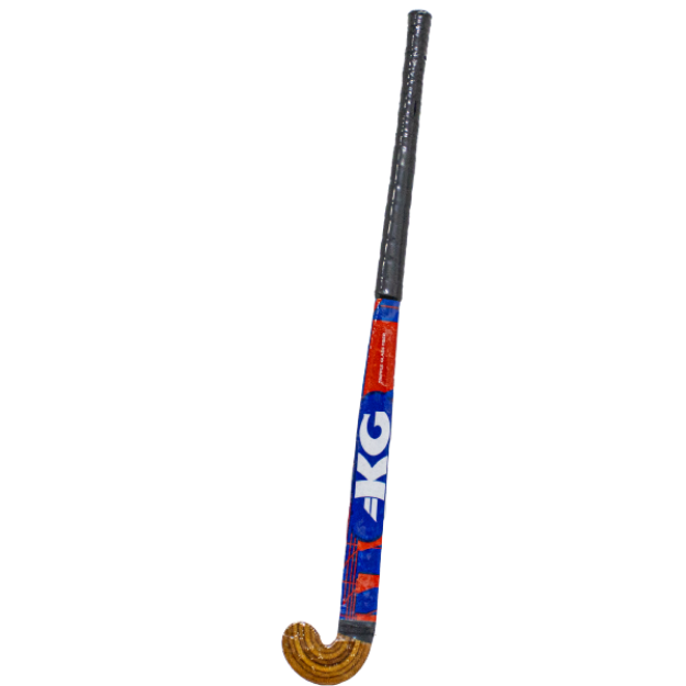Picture of KG Wooden Hockey Stick – Blue and Red