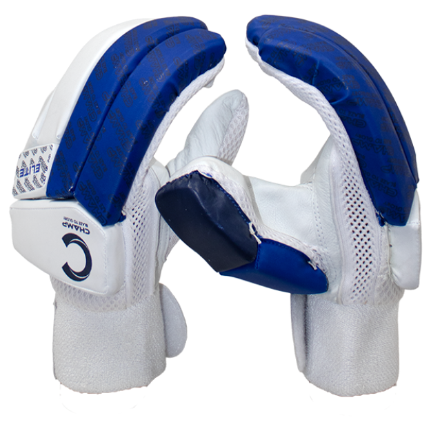 Picture of Champ Junior Elite Batting Gloves – Royal Blue and White - Youth - RH
