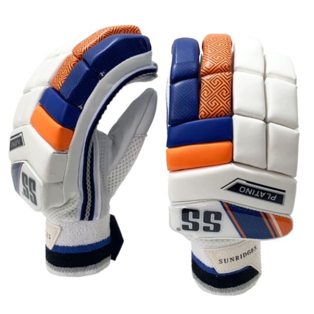 Picture of SS Platino Batting Gloves 2025 – Navy and Orange