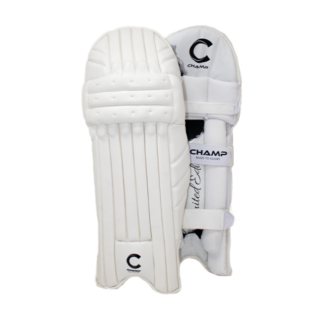 Picture of Champ Limited Edition – Light Weight – Batting Leg Guard – Black and White