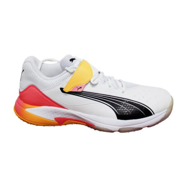 Picture of Puma Bowling 24.1- White, Black Sun Stream Cricket Spikes