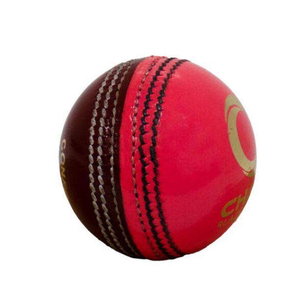 Picture of Champ Elite 3-star 113g Cricket Ball – 2pc Red and Pink